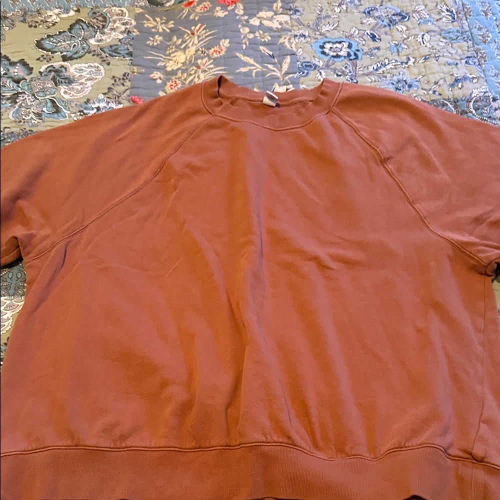 Old Navy Rust Sweatshirt for Women